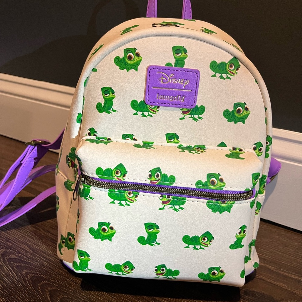 pascal (rapunzel) loungefly book bag